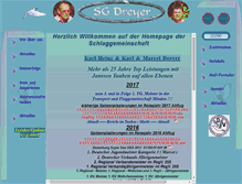 Tablet Screenshot of dreyer-tauben.de